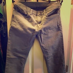 Grey banana republic traveler pant